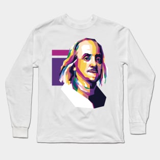 Benjamin Franklin Long Sleeve T-Shirt